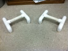 Easy and cheap PVC pushup bars