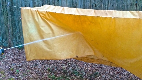How to Make Lightweight Oilskin Tarps from Bed Sheets