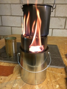 How to Make a Plumber's Stove on Steroids for Cooking and Warmth | www.TheSurvivalSherpa.com