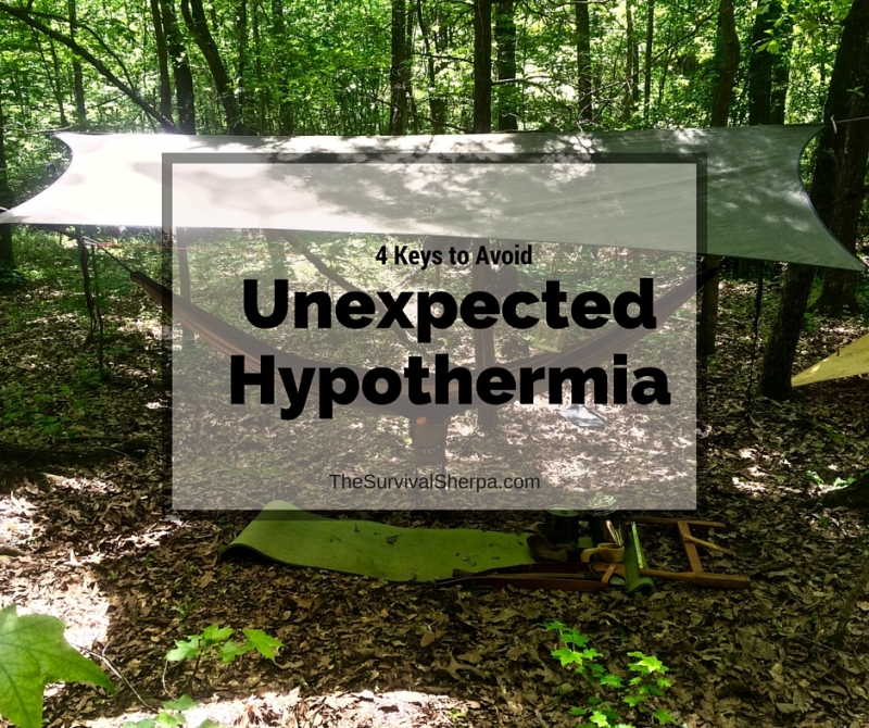 Spring Camping- 4 Keys to Avoid Unexpected Hypothermia - TheSurvivalSherpa.com
