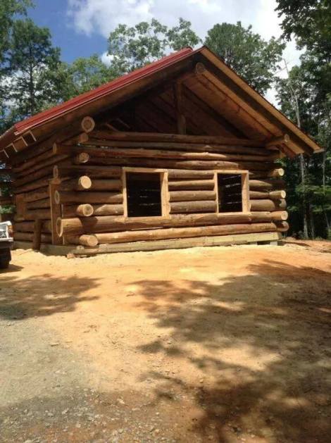 Self-Reliance on Trial: Using Hand Tools to Build a Log Cabin in the Woods ~ TheSurvivalSherpa.com